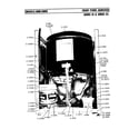 Maytag LA806 front panels removed diagram