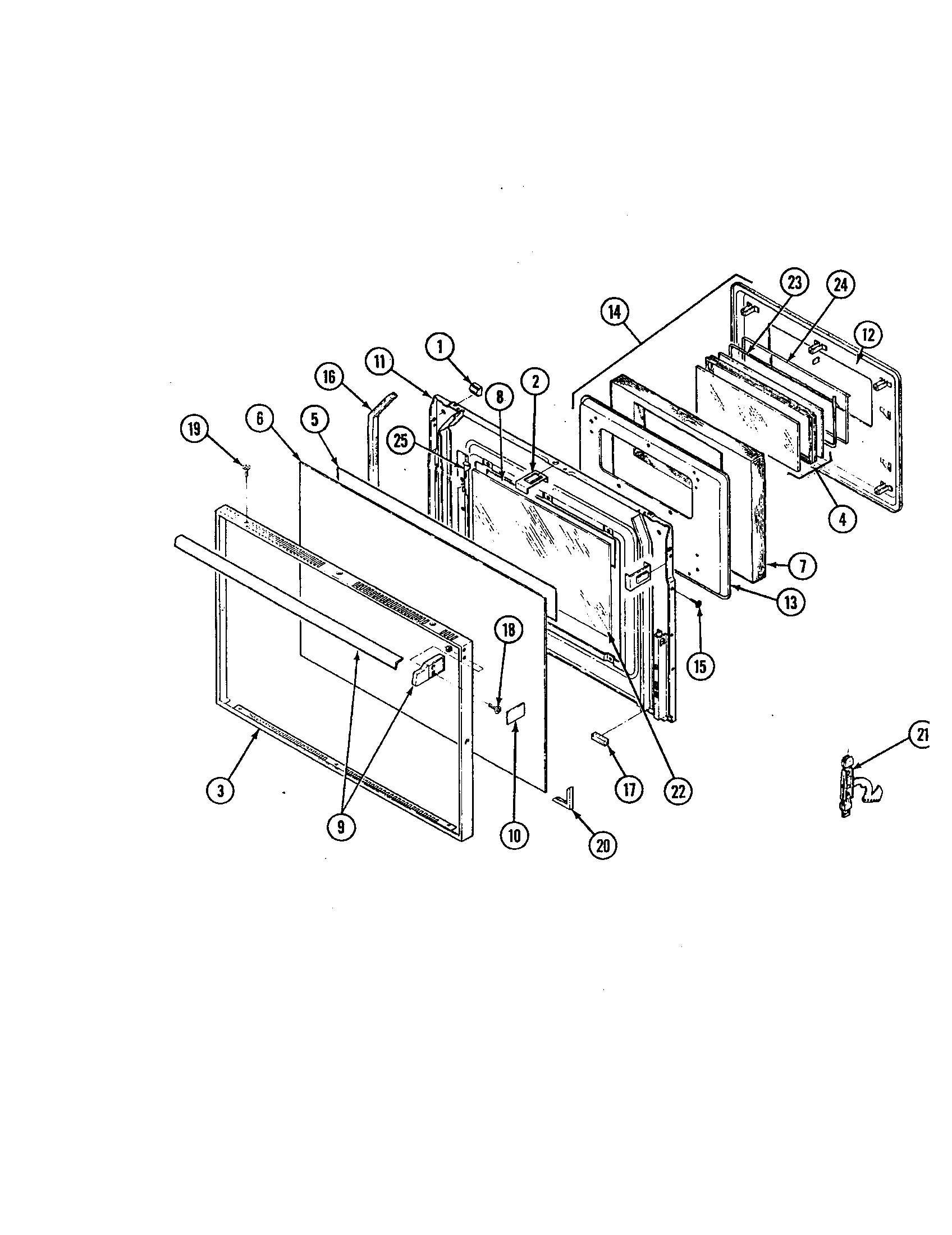 Hardwick CPM9841W689DG door diagram