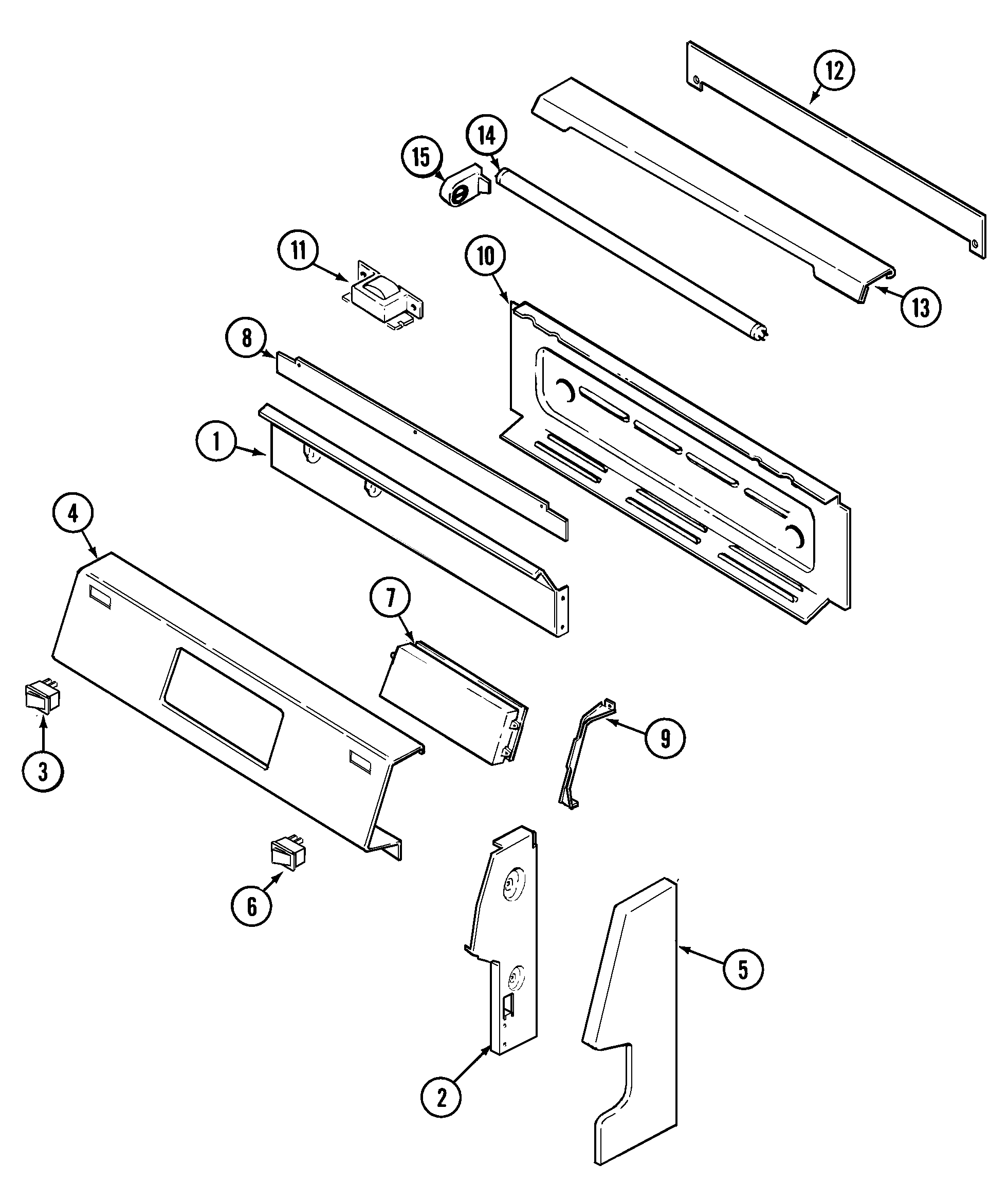 Jenn-Air JGR8850ADQ control panel diagram