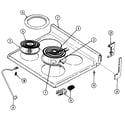 Maytag CRE9500ACL top assembly diagram