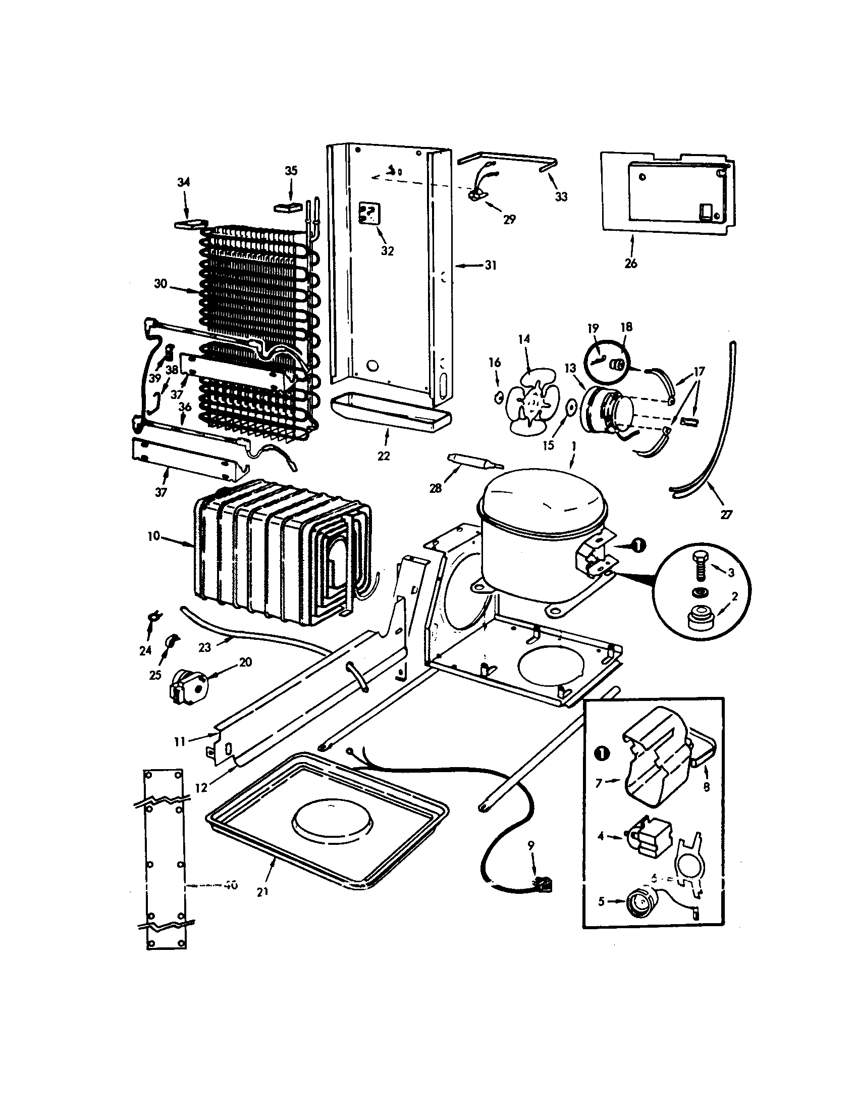 Jenn-Air JRSD225-9Q20A unit and system diagram