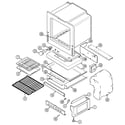 Magic Chef 3488VVA oven/base diagram