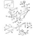 Maytag CRG9800AAW gas controls diagram