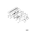 Maytag CWG302 control panel diagram