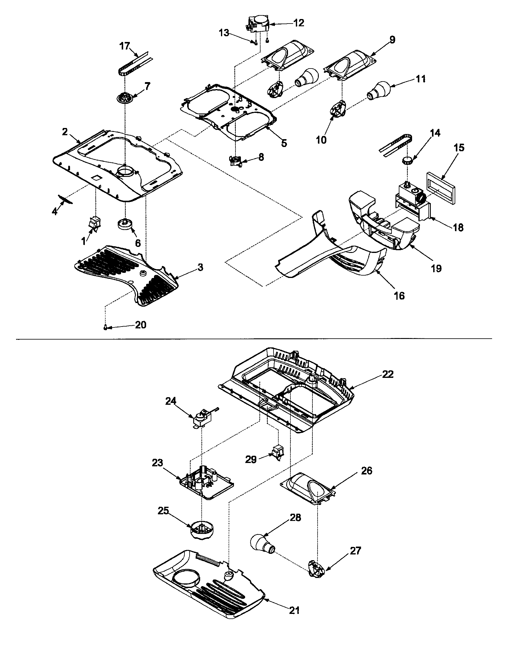 Kenmore 59662222200 unit diagram