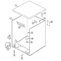 Maytag AYE1200AKW cabinet diagram