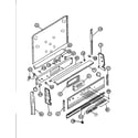 Caloric RST378UL-P1141203N control panel diagram