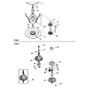 Amana LWD70AW-PLWD70AW weldment and bearing assy, brake and pul diagram