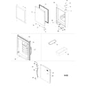 Amana ARB224RCC-PARB224RCC0 refrigerator door diagram