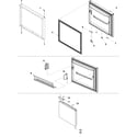 Amana ARB224RCC-PARB224RCC0 freezer door diagram