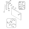 Maytag GT1727PACW freezer outer door diagram