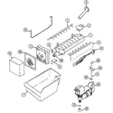Maytag GT1727PACW optional ice maker kit-uki2000agx diagram