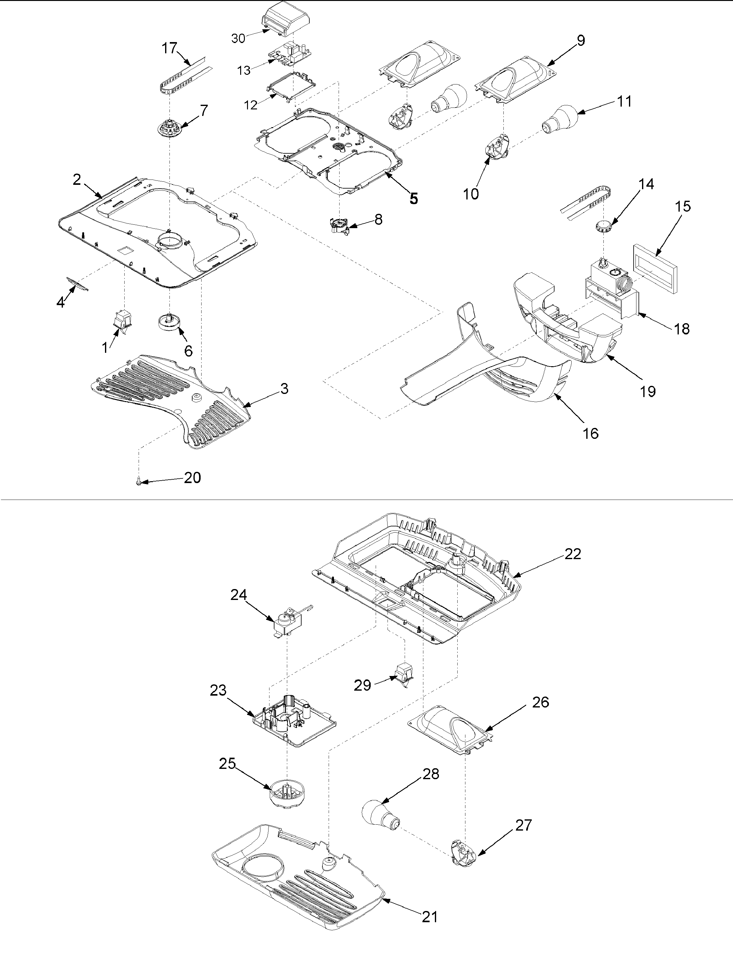 Kenmore 59672252200 controls diagram
