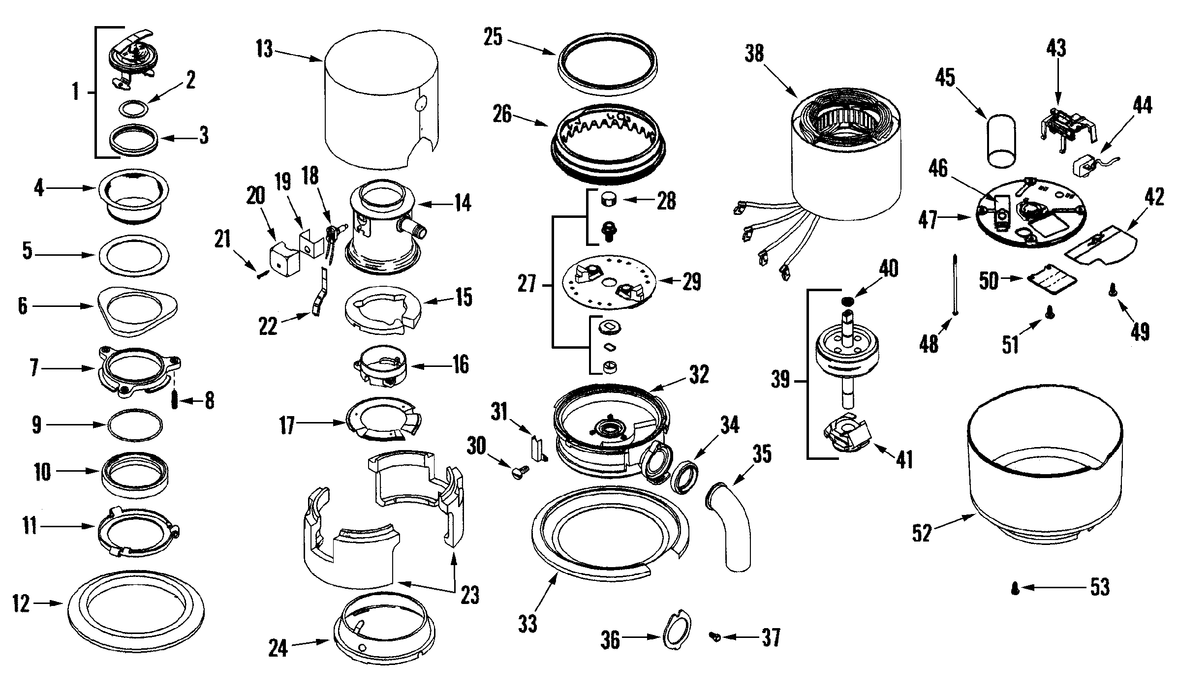 Maytag DFB9000AAX body (series 11) diagram