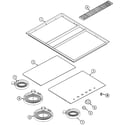 Kenmore 62942975790 top assembly (series 13) diagram