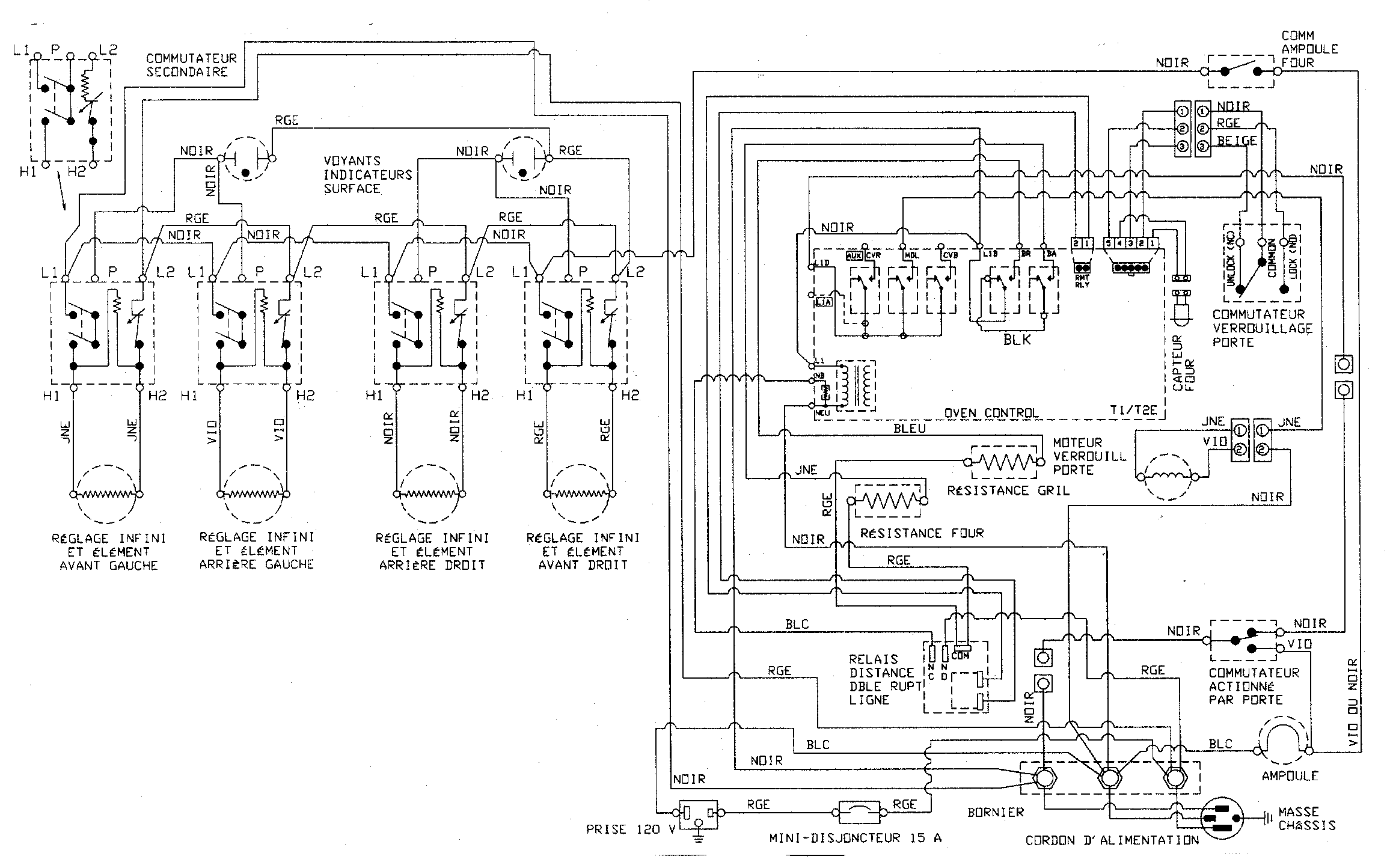 Maytag MER5570BCQ wiring information diagram