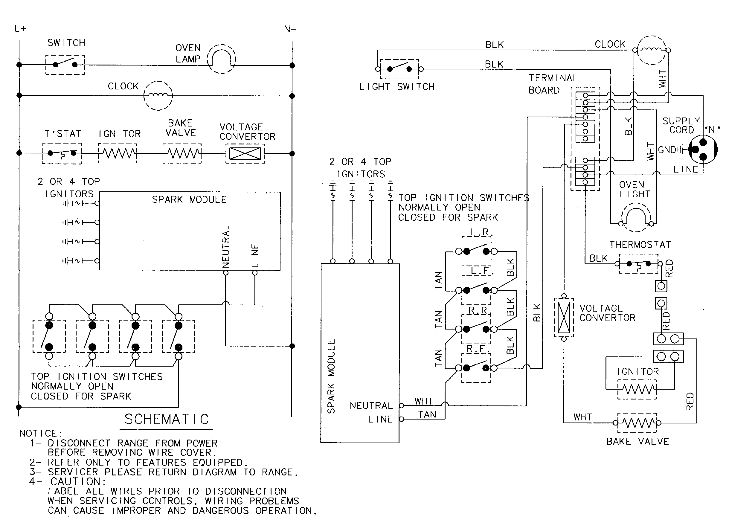 Maytag CBR1420BGW wiring information diagram