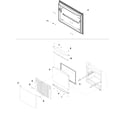 Kenmore Elite 59672283201 freezer door diagram