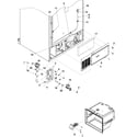Kenmore Elite 59672283201 cabinet back diagram