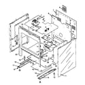 Amana AGS781WW-P1141275NWW oven assy diagram