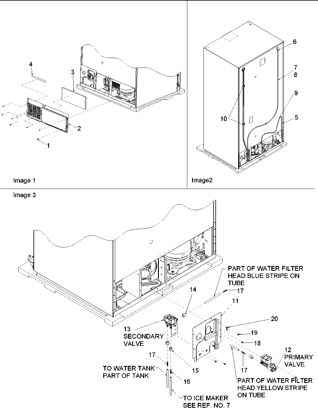Amana DRSE663BC-PDRSE663BC0 cabinet back diagram