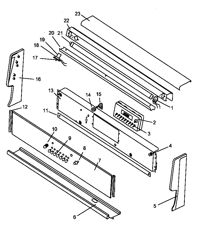 Amana AGS781E-P1142636NE backguard diagram