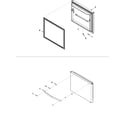 Amana ARB1914CSL-PARB1914CS0 freezer door diagram