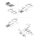 Kenmore 59672253201 refrigerator shelving diagram