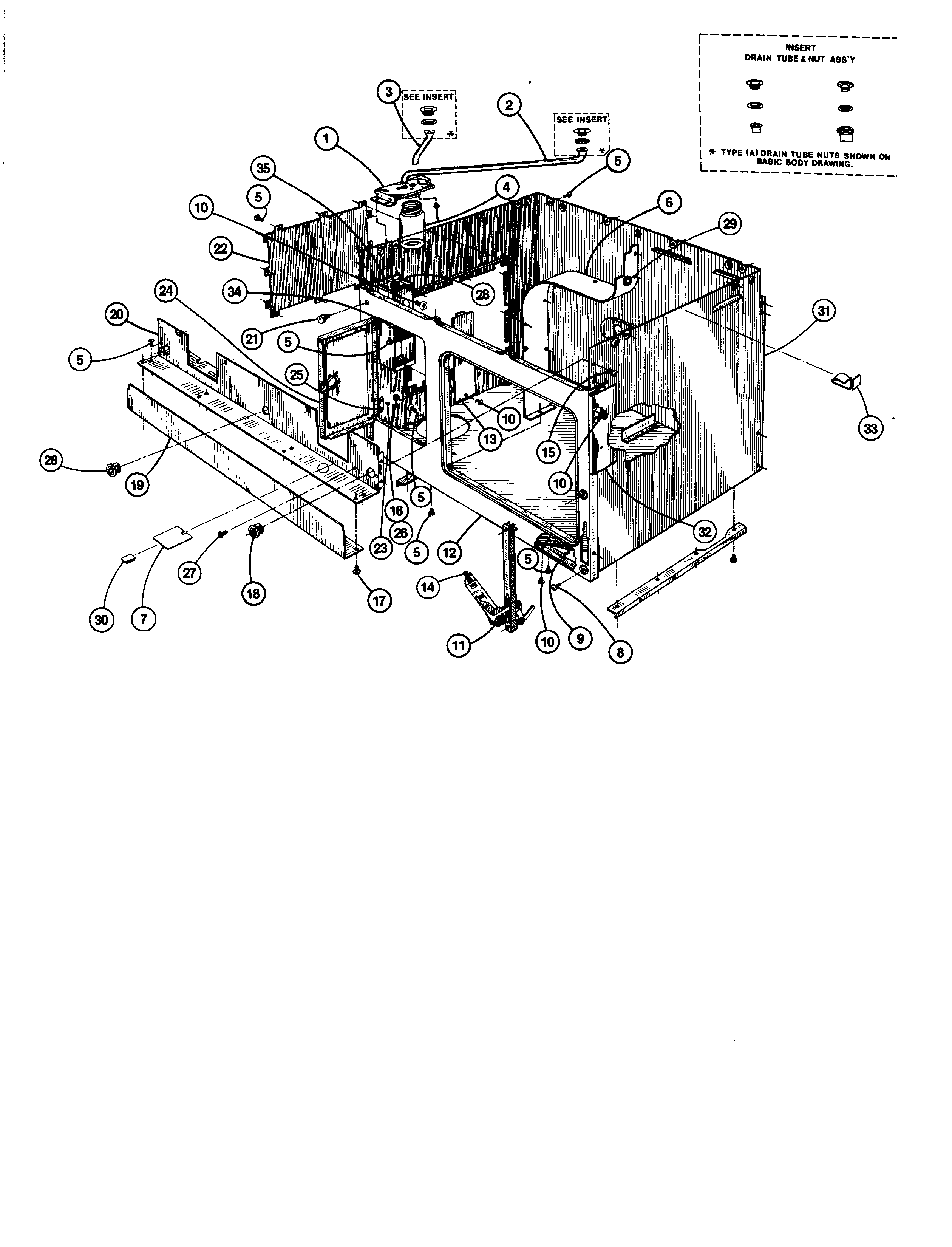 Jenn-Air 4860 body diagram