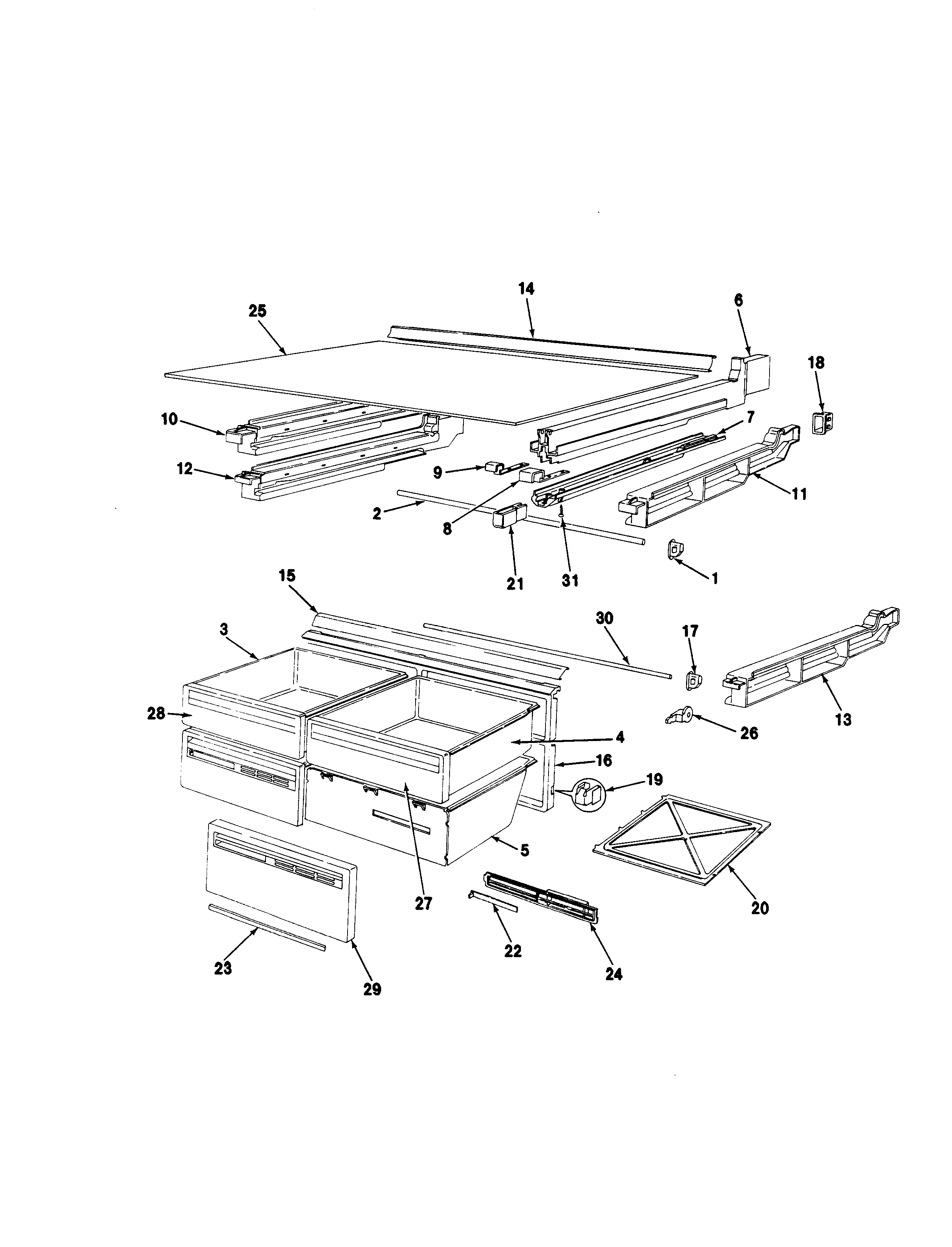 Maytag BDNT22L9/AA85B chest of drawers diagram