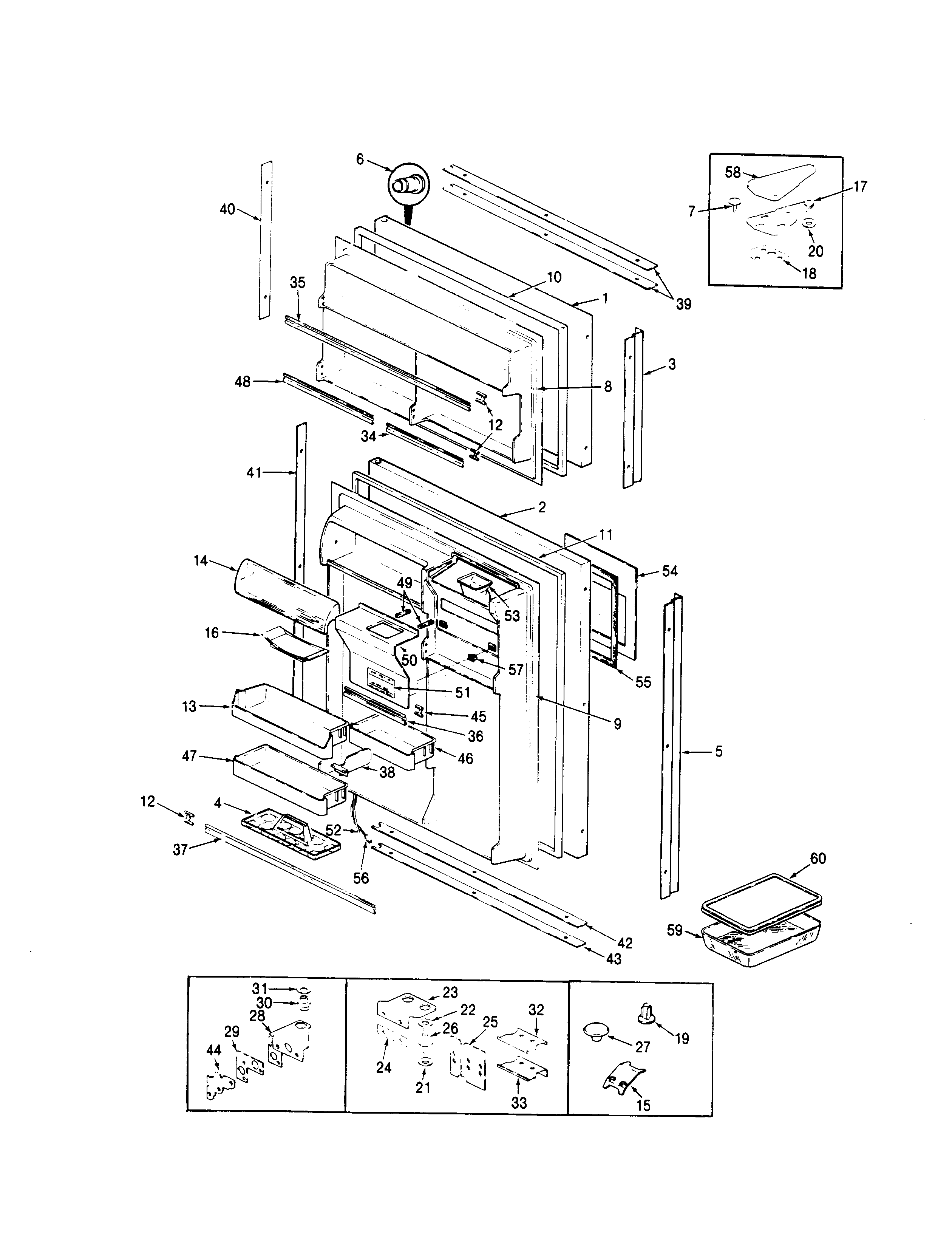 Maytag BDNT22L9/AA85B doors diagram