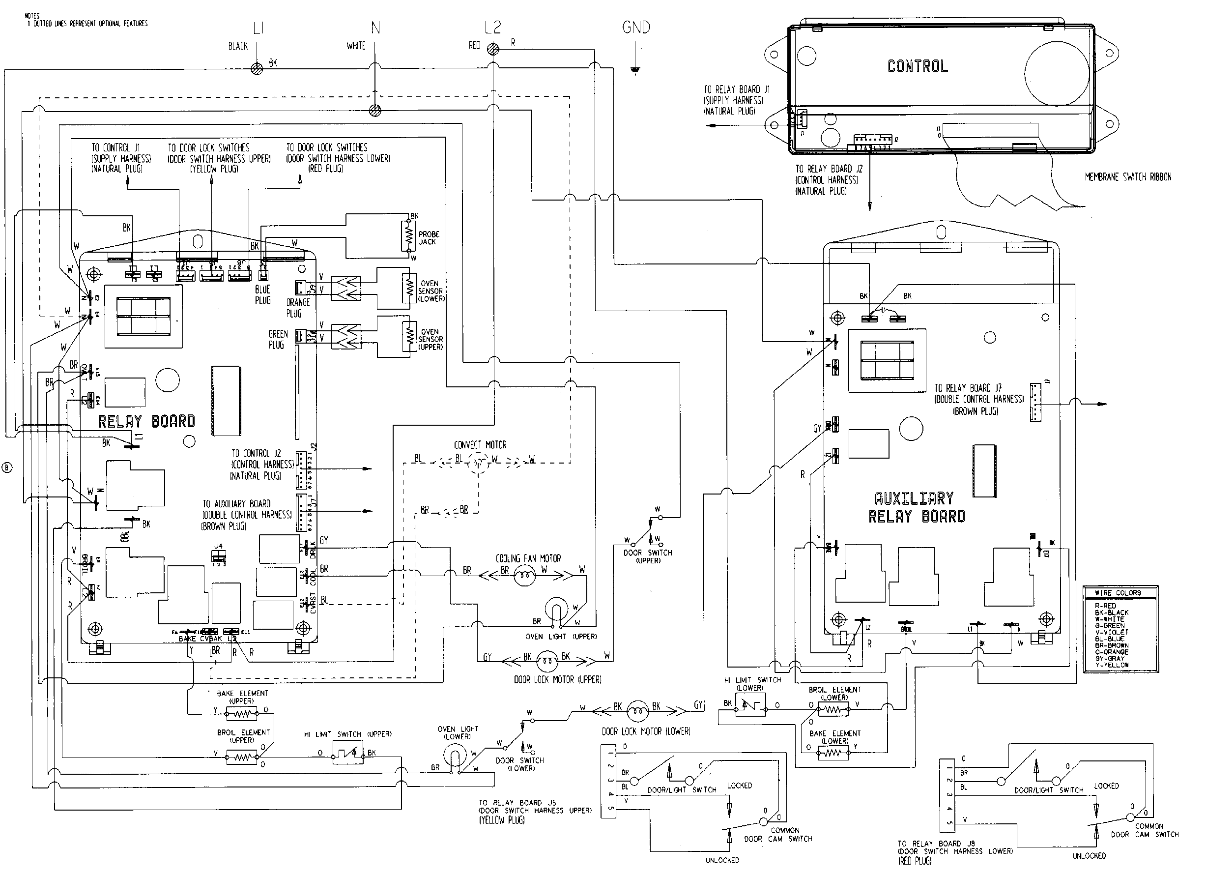 Jenn-Air WW27430B wiring information (ww27430bc/wc) diagram