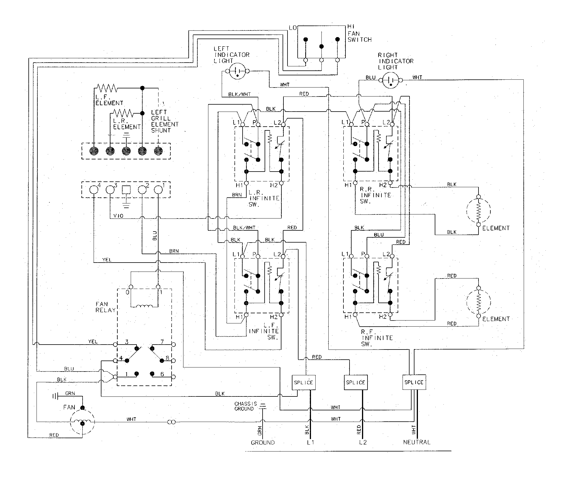 Jenn-Air JED8130ADB wiring information diagram