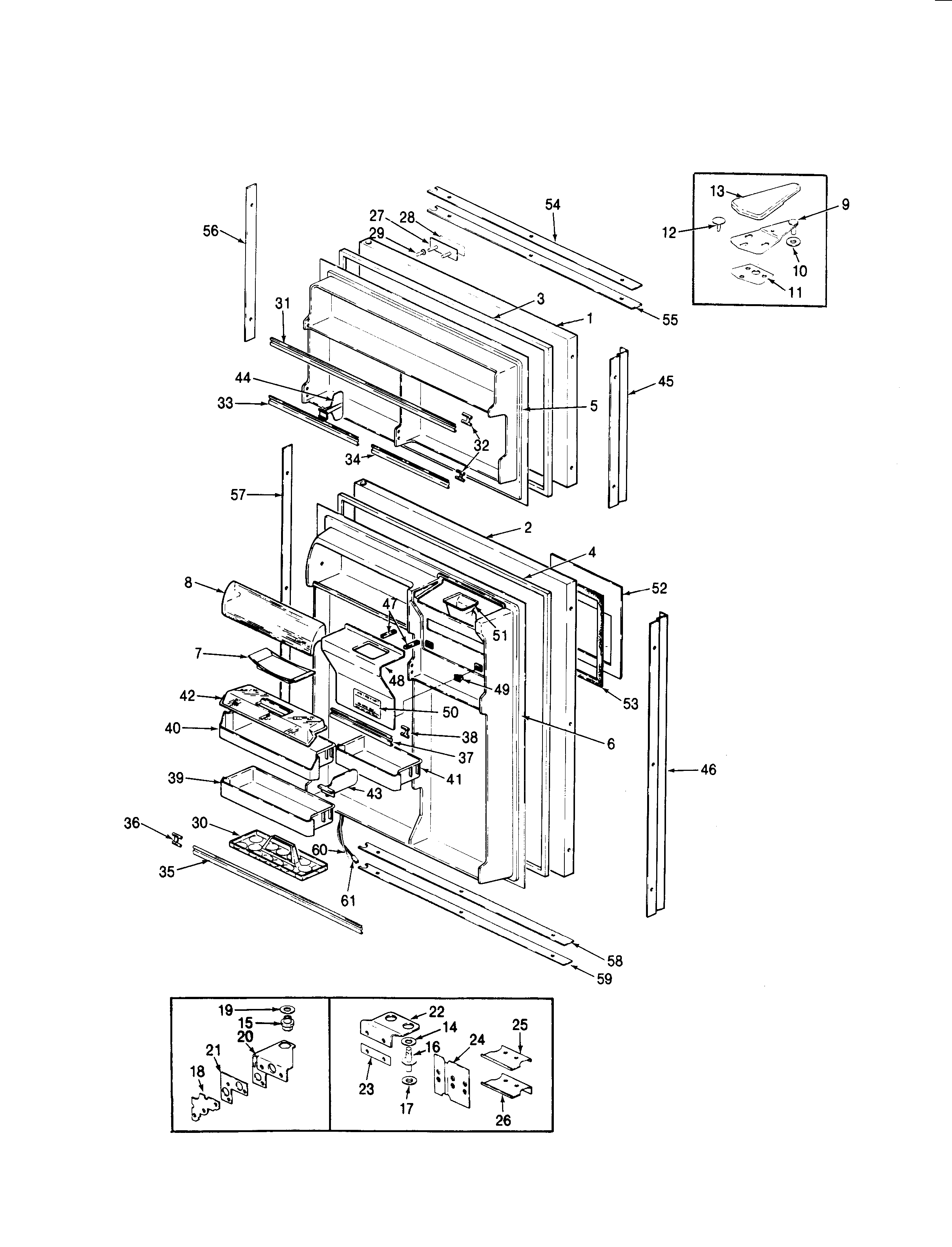 Jenn-Air JRTD226R-BJ81A doors diagram