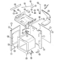 Magic Chef 6498VRA body diagram