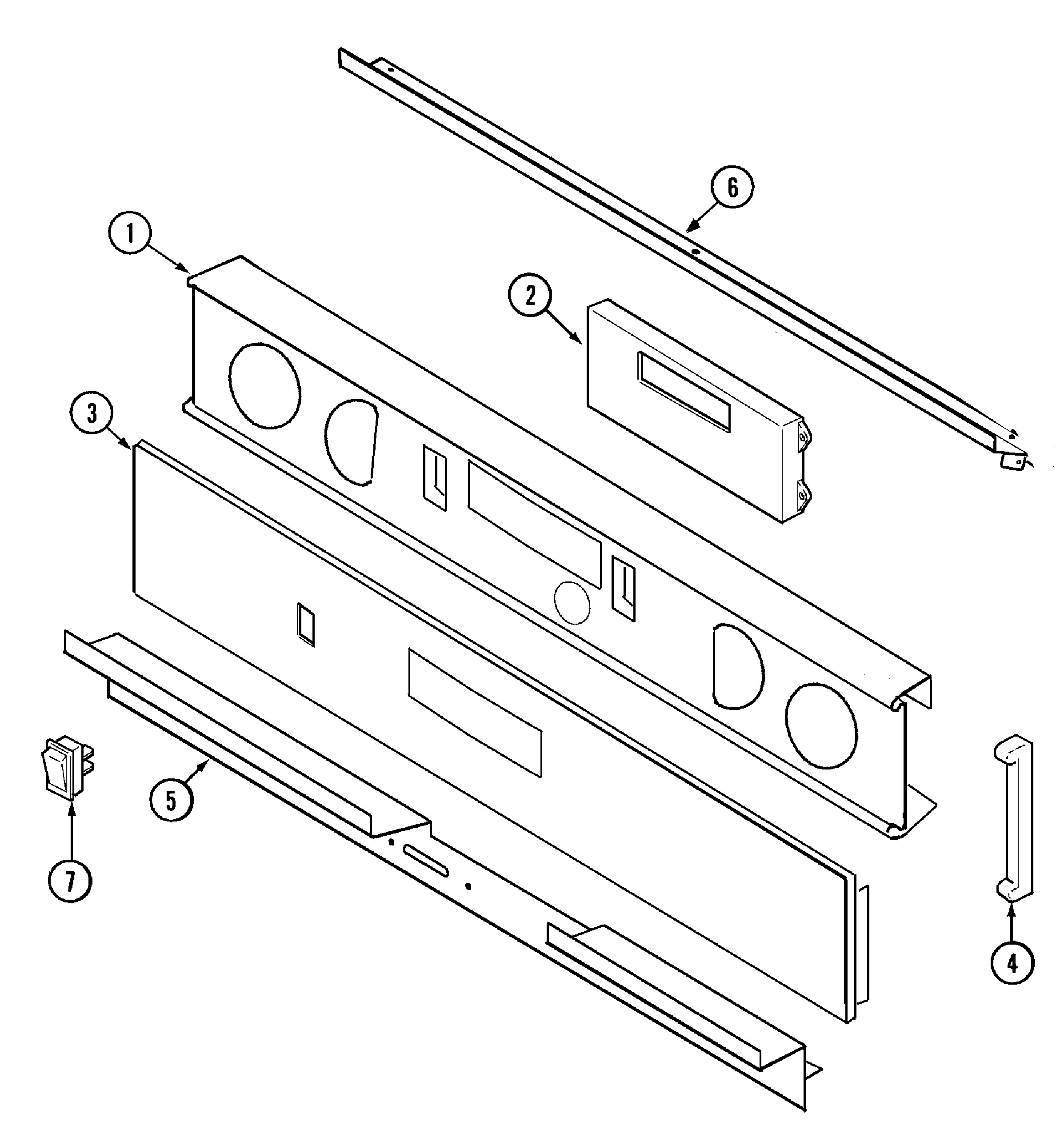 Jenn-Air JJW8130AAW control panel diagram