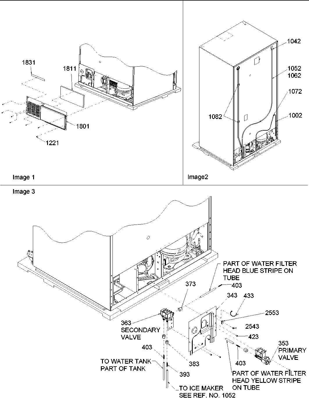 Amana ARS2464BB-PARS2464BB0 cabinet back diagram
