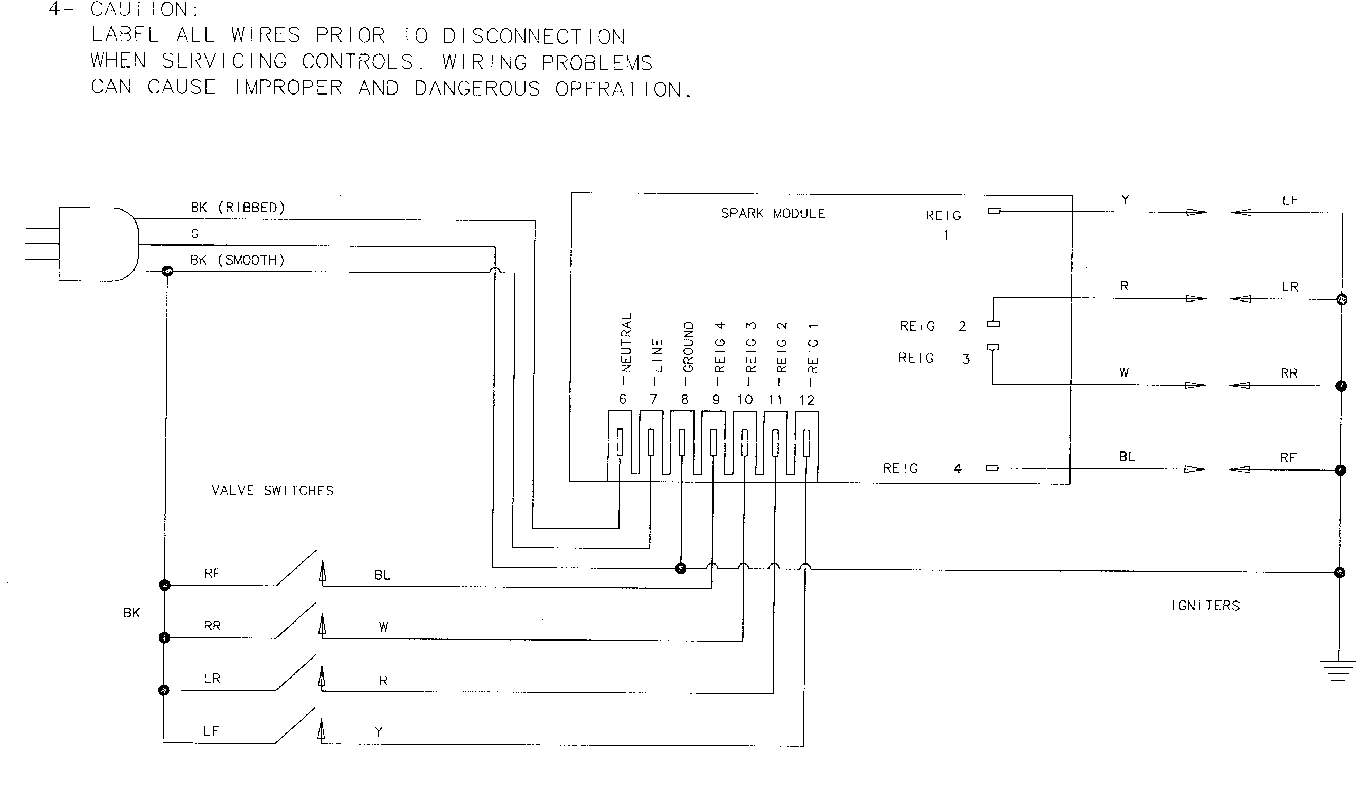 Jenn-Air CCG2423Q wiring information diagram