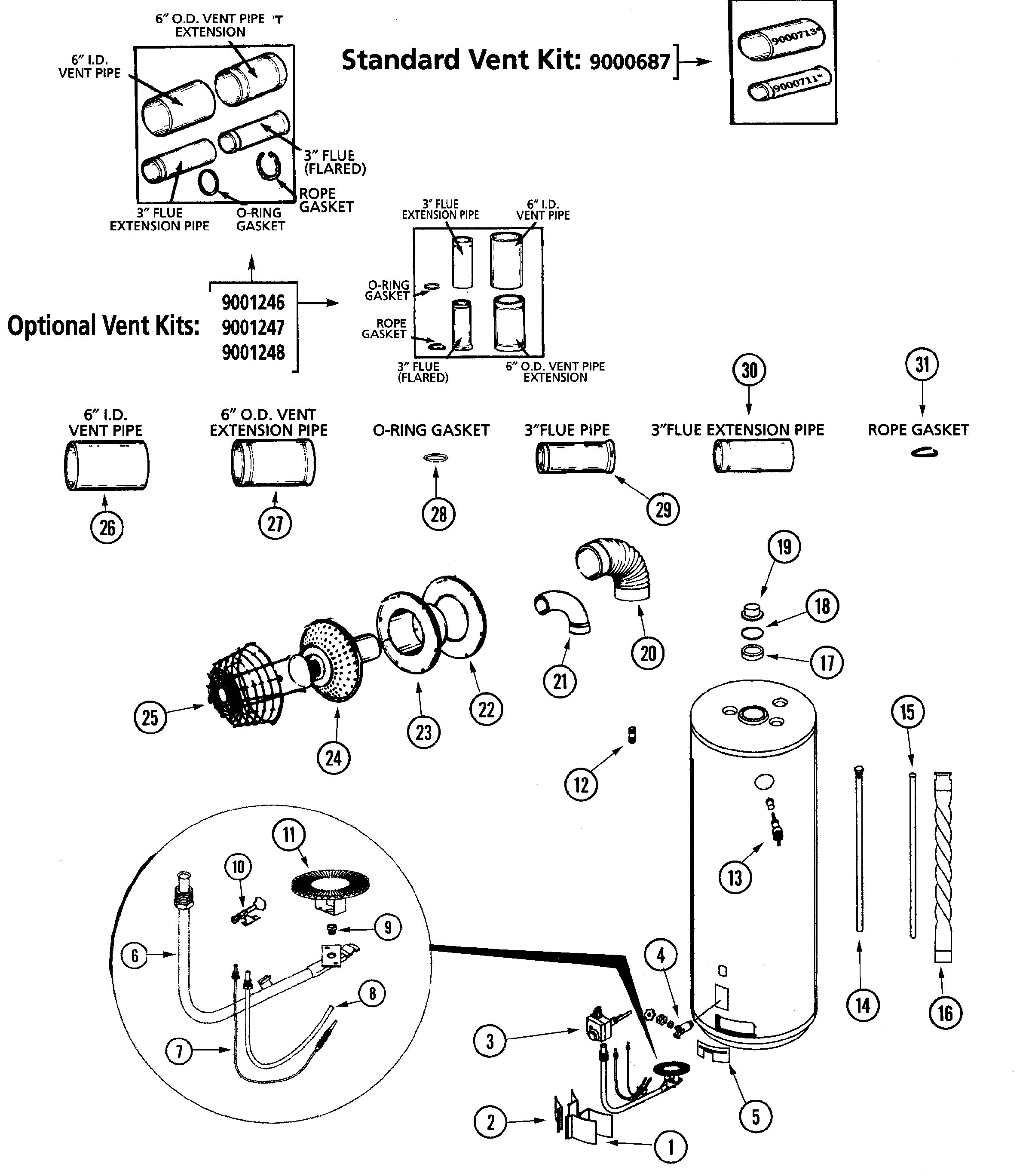 Maytag HJ640PBDS body diagram