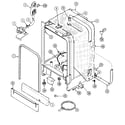 Maytag DWU9302AAB tub diagram