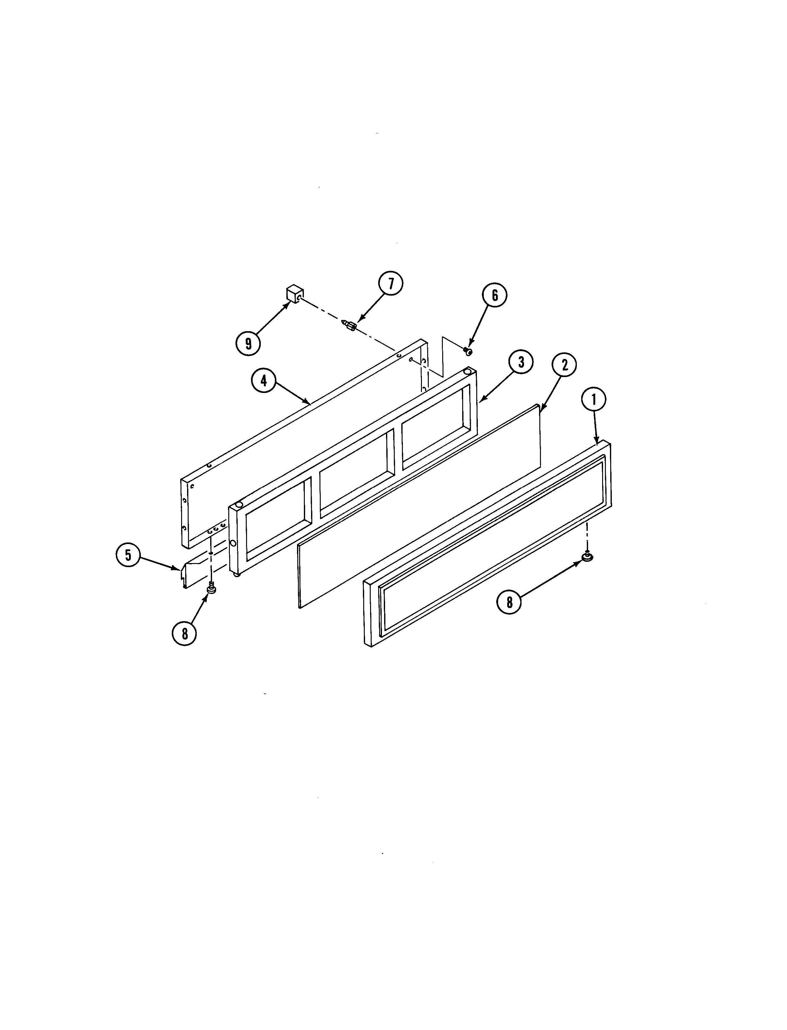 Jenn-Air S136W-C access panel diagram