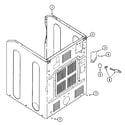 Maytag MDG7057AWW cabinet-rear diagram