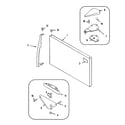 Maytag GT2428PEFW freezer outer door (rev 16) diagram