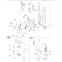 Amana BB20V1S-P1321314WS evaporator area diagram