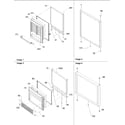 Amana BB20V1S-P1321314WS door assy diagram