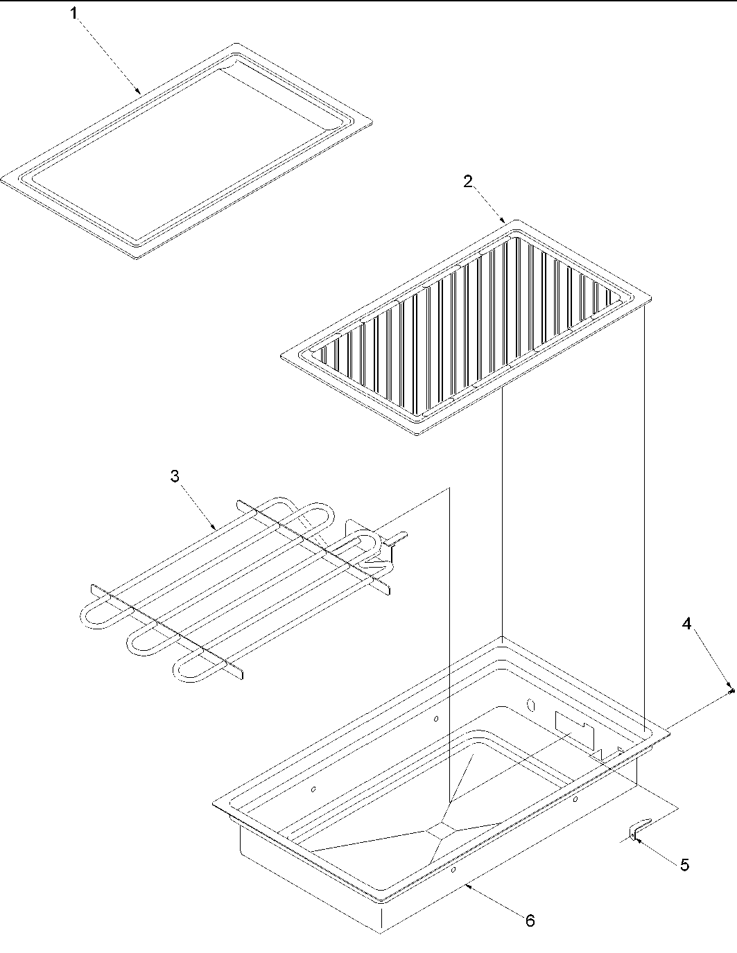 Amana ARDS802E-P1131943NE grille module acl100 and acg100 griddle diagram