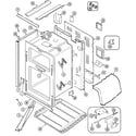 Maytag MER6870AAW body diagram