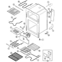 Maytag MER6870AAW oven diagram