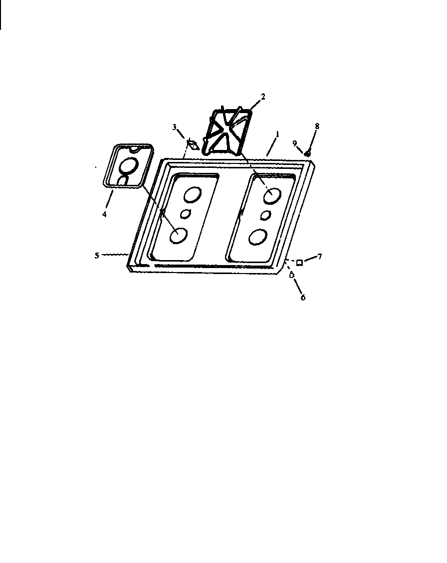 Caloric RLS359 page 2 diagram
