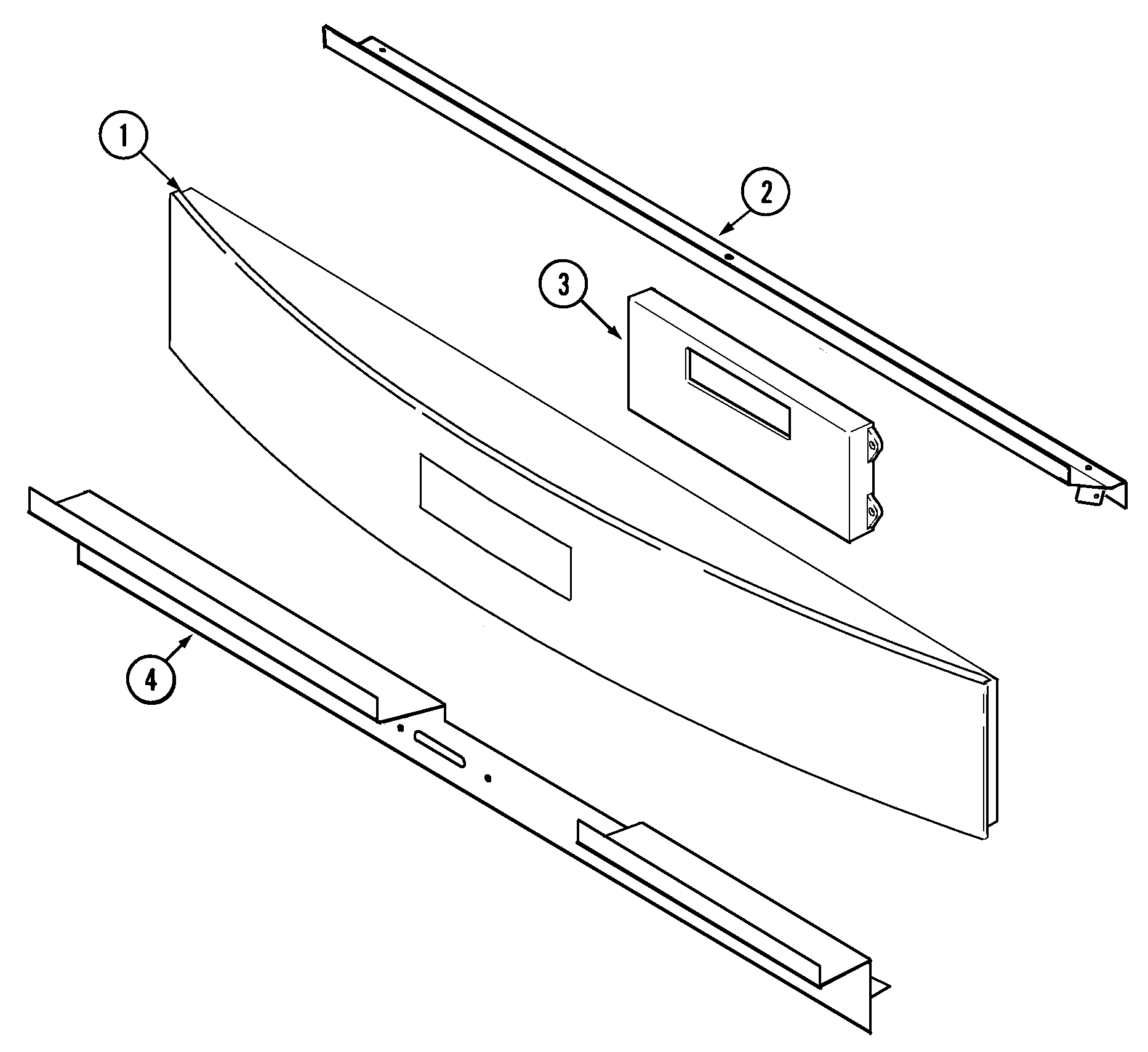 Jenn-Air JJW9527BAB control panel diagram